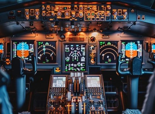 cockpit-control-center-stockcake